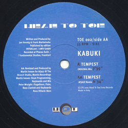 Kabuki Tempest Vinyl 12" USED