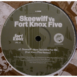Skeewiff / The Fort Knox Five Now I'm Living For Me Vinyl 12" USED