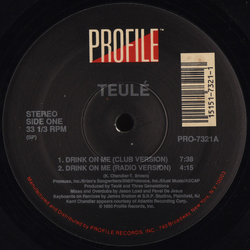 Teulé Drink On Me Vinyl 12" USED