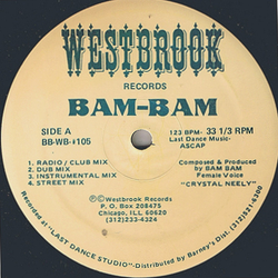 Bam Bam Give It To Me Vinyl 12" USED