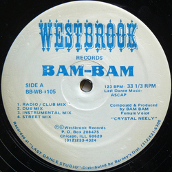 Bam Bam Give It To Me Vinyl 12" USED