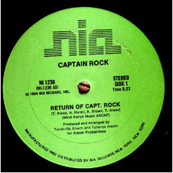 Captain Rock Return Of Capt. Rock Vinyl 12" USED