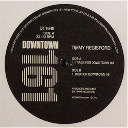 Timmy Regisford Track For Downtown 161 Vinyl 12" USED