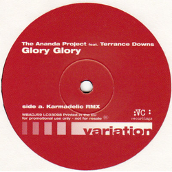 The Ananda Project / Terrance Downs Glory Glory Vinyl 12" USED