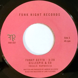 Gillespie & Co Funky Getto Vinyl 7" USED