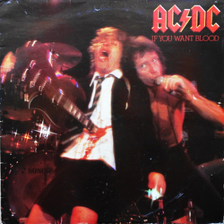 AC/DC If You Want Blood You've Got It Vinyl LP USED