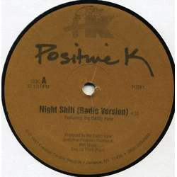 Positive K Night Shift Vinyl 12" USED