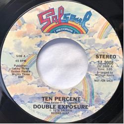 Double Exposure Ten Percent / Pick Me Vinyl 7" USED