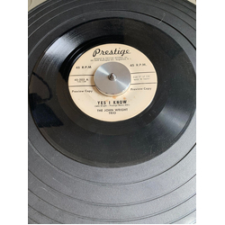 The John Wright Trio Yes I Know Vinyl 7" USED