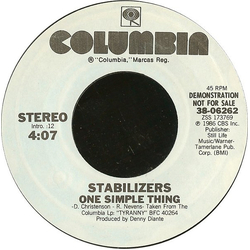 Stabilizers One Simple Thing Vinyl 7" USED