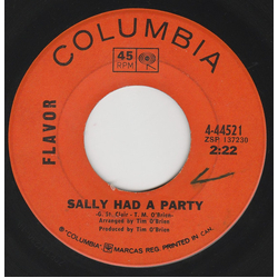 Flavor (4) Sally Had A Party Vinyl 7" USED
