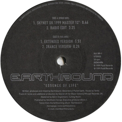 Earthbound Essence Of Life Vinyl 12" USED