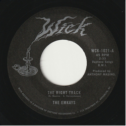 The Emkays The Right Track/Make It True Vinyl 7" USED