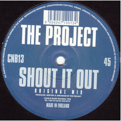 The Project (2) Shout It Out Vinyl 12" USED