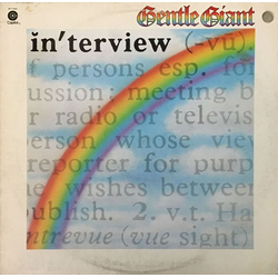 Gentle Giant Interview Vinyl LP USED