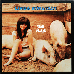Linda Ronstadt Silk Purse Vinyl LP USED