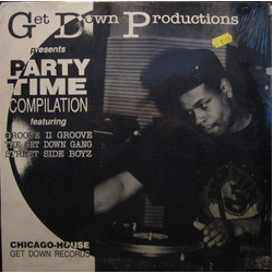 Get Down Productions Party Time Compilation Vinyl LP USED