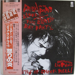The Birthday Party / Lydia Lunch Drunk On The Pope's Blood / The Agony Is The Ecstacy USED VINYL 12INCH 33 S RPM EP STEREO