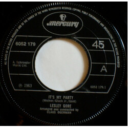 Lesley Gore It's My Party USED VINYL 7INCH 45 RPM