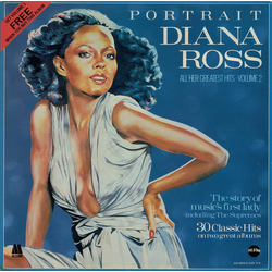Diana Ross Portrait - All Her Greatest Hits - Volume 2 Vinyl LP USED