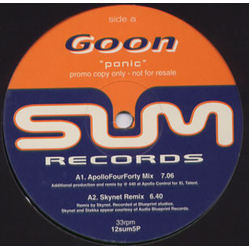 Goon Panic Vinyl 12" USED