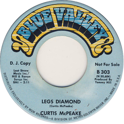 Curtis McPeake Legs Diamond Vinyl 7" USED