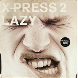 X-Press 2 / David Byrne Lazy Vinyl 12" USED