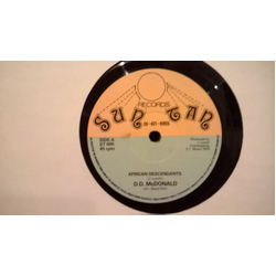 D.D. McDonald African Descendants / My Lover Is Gone Vinyl 12" USED