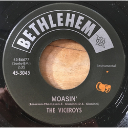 The Vice-Roys Moasin' / Seagreen (Formerly Called Seagrams) Vinyl 7" USED