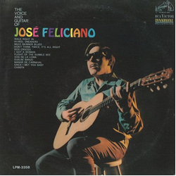 José Feliciano The Voice And Guitar Of José Feliciano Vinyl LP USED