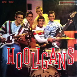 Los Hooligans (2) Agujetas Color De Rosa Vinyl 7" USED