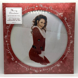 Mariah Carey Merry Christmas Vinyl LP USED