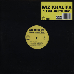 Wiz Khalifa Black & Yellow Vinyl 12" USED