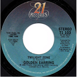 Golden Earring Twilight Zone Vinyl 7" USED