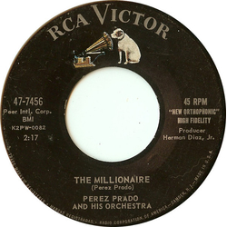 Perez Prado And His Orchestra The Millionaire / Catalania Vinyl 7" USED