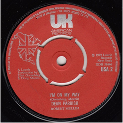 Dean Parrish I'm On My Way Vinyl 7" USED