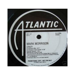 Mark Morrison Crazy USED VINYL 12INCH PROMO 33 S RPM