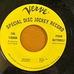 Cal Tjader Poor Butterfly / People Vinyl 7" USED