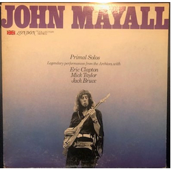 John Mayall / Eric Clapton / Mick Taylor / Jack Bruce Primal Solos Vinyl LP USED