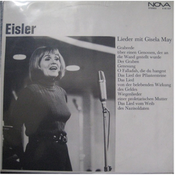 Hanns Eisler / Gisela May Lieder Mit Gisela May Vinyl LP USED