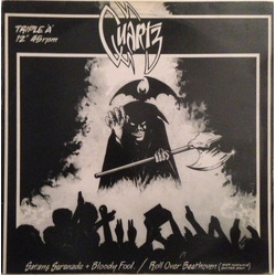Quartz (10) Satans Serenade + Bloody Fool / Roll Over Beethoven Vinyl 12" USED