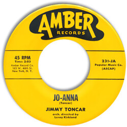 Jimmy Toncar Jo-Anna / Crying Like A Fool USED VINYL 7INCH 45 RPM