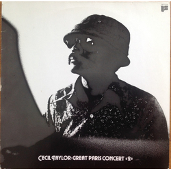 Cecil Taylor Great Paris Concert «2» Vinyl LP USED