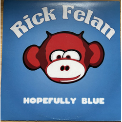 Rick Felan Hopefully Blue Vinyl LP USED