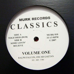 Oscar G & Ralph Falcon Classics Volume One Vinyl 12" USED