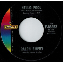 Ralph Emery Hello Fool / It's Not A Lot (But It's All I've Got) USED VINYL 7INCH 45 RPM SINGLE