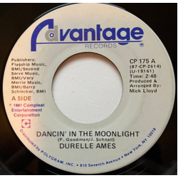 Durelle Ames Dancin' In The Moonlight / She Won’t Be That Easy Again Vinyl 7" USED