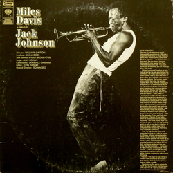 Miles Davis A Tribute To Jack Johnson Vinyl LP USED