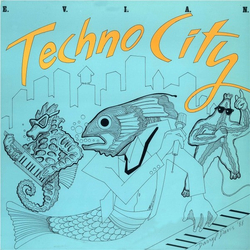 E.V.I.A.N. / The Atlantis Posse Techno City Vinyl 12" USED