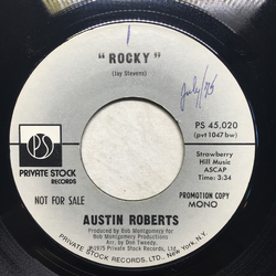 Austin Roberts Rocky Vinyl 7" USED